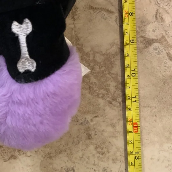 RARE Share Bear Care Bears NEW Black Skeleton Plush Halloween Purple - Picture 10 of 10